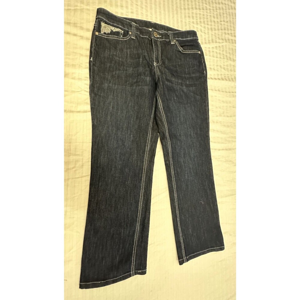 CHRISTOPHER BANKS WOMENS JEANS PANTS SIZE 8P INSEAM 26 IN
